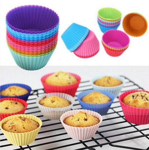 Star Shaped Silicone Cupcake Liners, Cupcake Molds