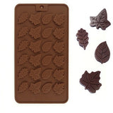 Leaf Garnishing Chocolate Silicon Mold - Bakerswish