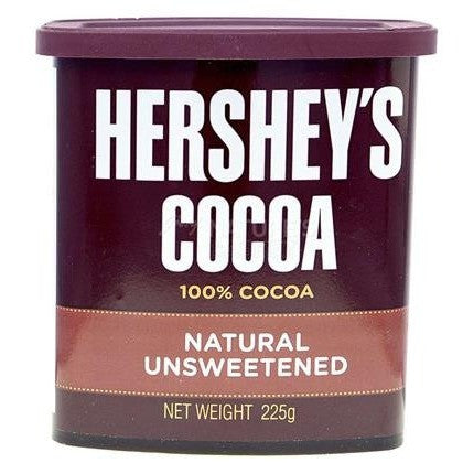 Natural Unsweetened Cocoa Powder - Hersheys - 225 g - Bakerswish