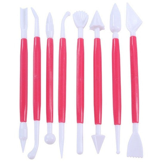 Cake / Fondant Decorating, Carving Bone Tools (Set of 8 Bone Tools) - Bakerswish