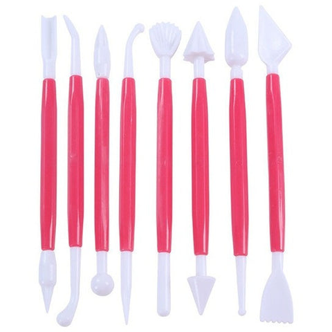 Cake / Fondant Decorating, Carving Bone Tools (Set of 8 Bone Tools) - Bakerswish
