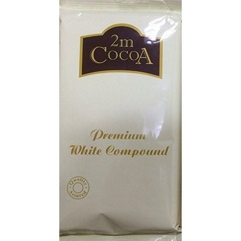 2M Cocoa Premium White Compound Chocolate - Bakerswish