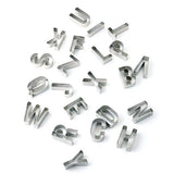 Remi Stainless Steel Cutters (Alphabet and Numbers) - Bakerswish