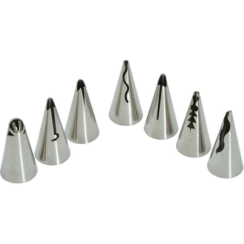 Set Of 7Pcs  Nozzles Cake Decoration - Bakerswish