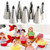 Set Of 7Pcs  Nozzles Cake Decoration - Bakerswish