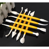 Cake / Fondant Decorating, Carving Bone Tools (Set of 8 Bone Tools) - Bakerswish