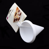 Candy Melt Batter Cream Dispenser Dough Cupcake Easy Pour Funnel- White - Bakerswish