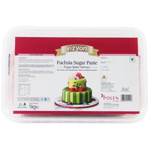Vizyon Fuchsia Fondant - Bakerswish