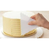3 PCs plastic Decorating Comb cum Icing Smoother to create texture on cakes - Bakerswish