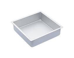 Aluminium Cake Mould Square Set - Bakerswish