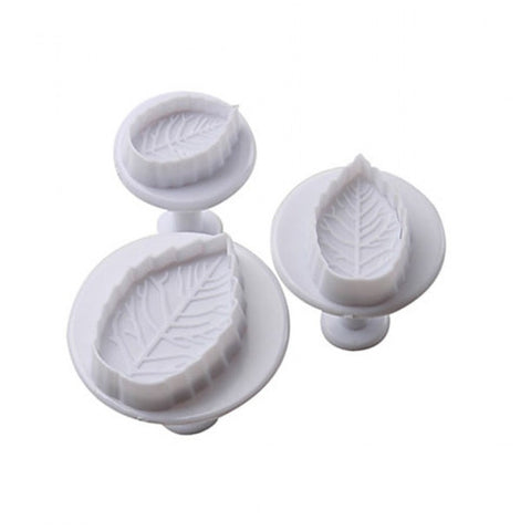 LEAF PLUNGER CUTTER - SET OF 3 - Bakerswish