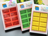 Silicone LEGO Brick Style Freezer Ice Cube Tray - Bakerswish