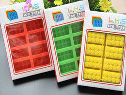Silicone LEGO Brick Style Freezer Ice Cube Tray - Bakerswish