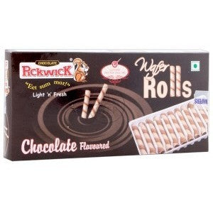 Pickwick Wafer Rolls Chocolate 50 Grams - Bakerswish